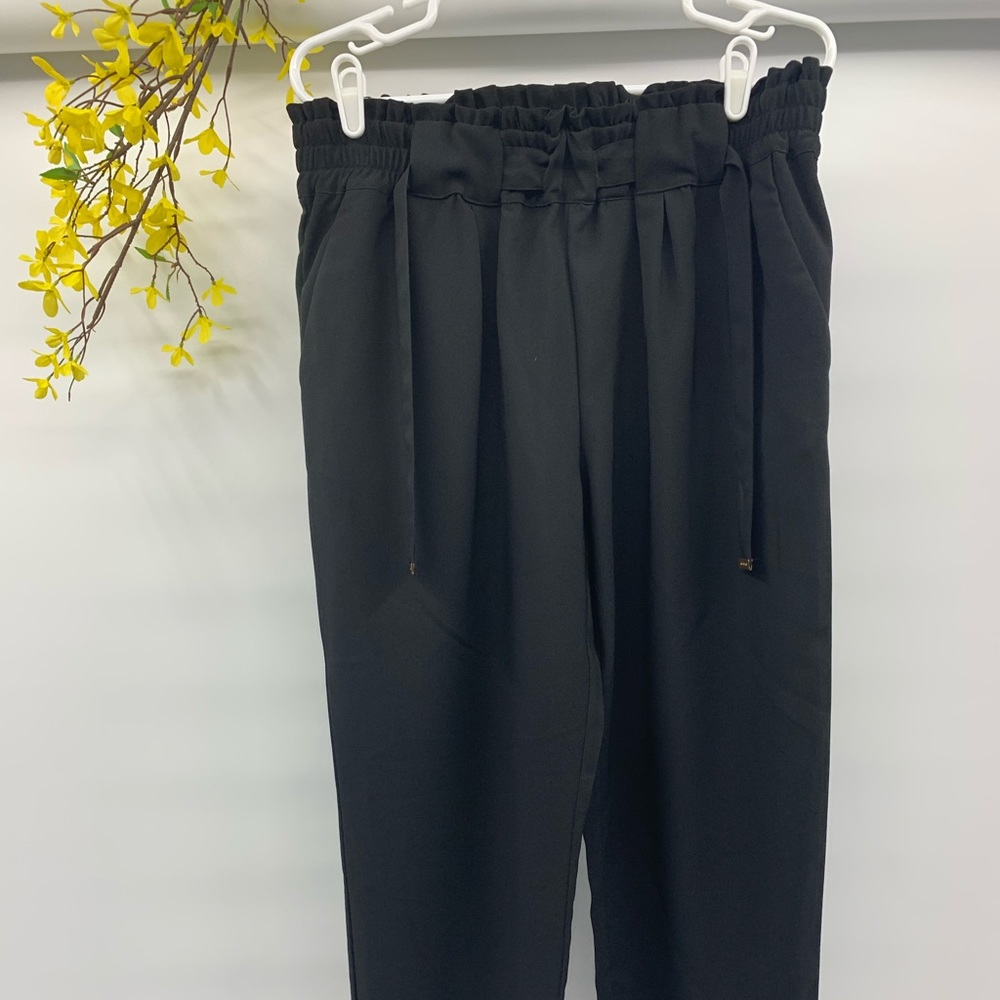 Michael kors High Waist Pencil Crop Black Pants L